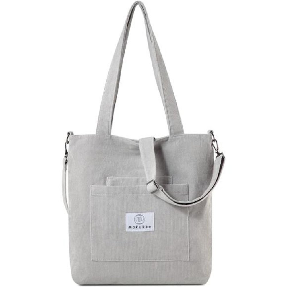 Corduroy Totes Bag Women - Shoulder Hobo Bag Handbags Crossbody Bag Big Capacity